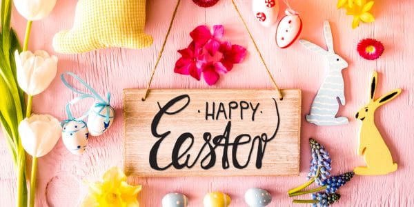 Easter bank holiday poster